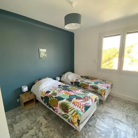 De Luxe Deux Vue Panoramique à Pied Appartement Ajaccio (Corsica)